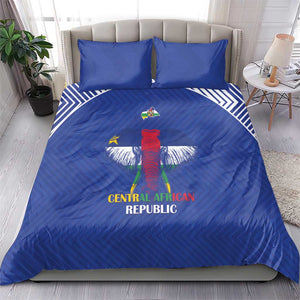 Afro Central African Republic Football Bedding Set Go Champions - African Pride