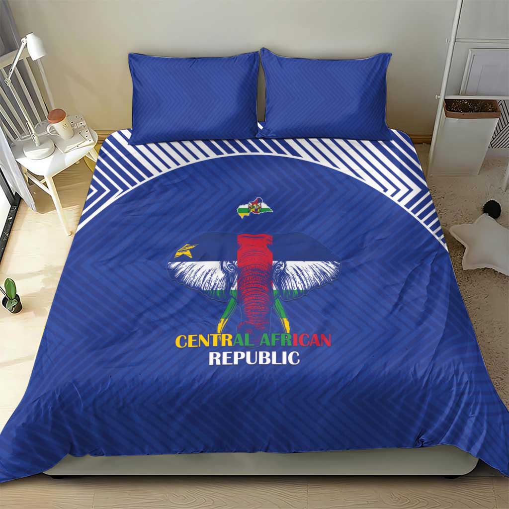 Afro Central African Republic Football Bedding Set Go Champions - African Pride