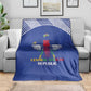 Afro Central African Republic Football Blanket Go Champions - African Pride