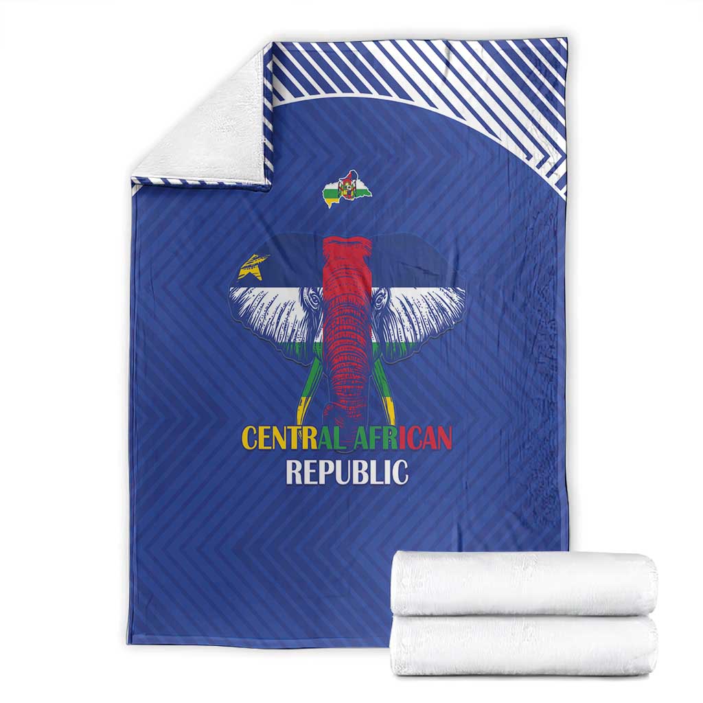 Afro Central African Republic Football Blanket Go Champions - African Pride