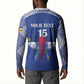 Custom Central African Republic Football Button Sweatshirt Go Champions