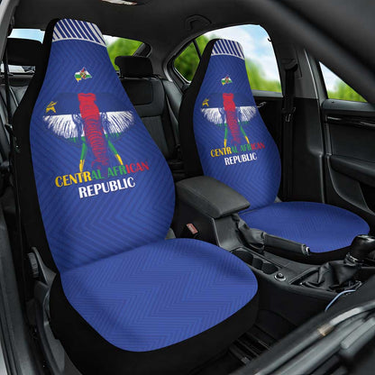 Afro Central African Republic Football Car Seat Cover Go Champions - African Pride