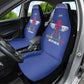 Afro Central African Republic Football Car Seat Cover Go Champions - African Pride