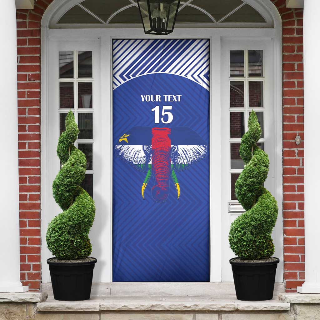 Custom Central African Republic Football Door Cover Go Champions