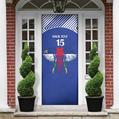 Custom Central African Republic Football Door Cover Go Champions