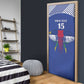 Custom Central African Republic Football Door Cover Go Champions