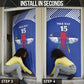 Custom Central African Republic Football Door Cover Go Champions