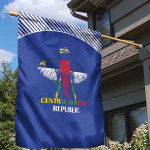 Afro Central African Republic Football Garden Flag Go Champions - African Pride
