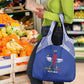 Afro Central African Republic Football Grocery Bag Go Champions - African Pride