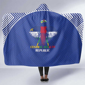 Afro Central African Republic Football Hooded Blanket Go Champions - African Pride