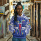Afro Central African Republic Football Custom Hoodie Go Champions - African Pride