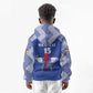 Afro Central African Republic Football Custom Kid Hoodie Go Champions - African Pride