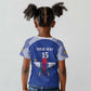Afro Central African Republic Football Custom Kid T shirt Go Champions - African Pride