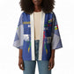 Custom Central African Republic Football Kimono Go Champions