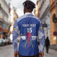 Afro Central African Republic Football Custom Long Sleeve Button Shirt Go Champions - African Pride