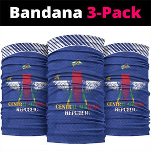 Afro Central African Republic Football Neck Gaiter Go Champions - African Pride