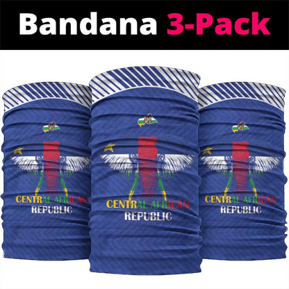 Afro Central African Republic Football Neck Gaiter Go Champions - African Pride
