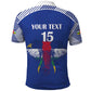 Afro Central African Republic Football Custom Polo Shirt Go Champions - African Pride
