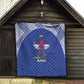 Afro Central African Republic Football Quilt Go Champions - African Pride