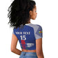 Afro Central African Republic Football Custom Raglan Cropped T shirt Go Champions - African Pride