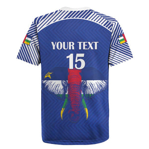 Afro Central African Republic Football Custom Rugby Jersey Go Champions - African Pride