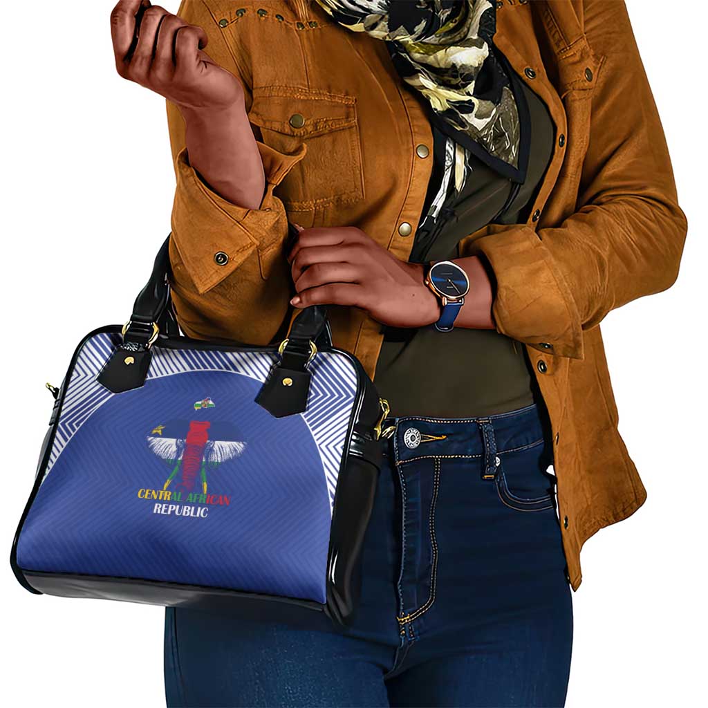 Afro Central African Republic Football Shoulder Handbag Go Champions - African Pride