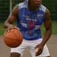 Afro Central African Republic Football Custom Sleeveless Hoodie Go Champions - African Pride