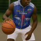 Afro Central African Republic Football Custom Sleeveless Zip Hoodie Go Champions - African Pride