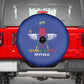 Afro Central African Republic Football Spare Tire Cover Go Champions - African Pride