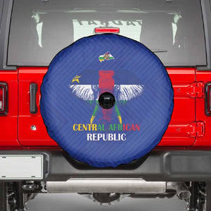 Afro Central African Republic Football Spare Tire Cover Go Champions - African Pride