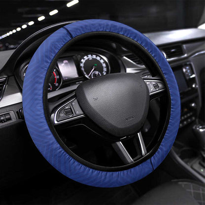 Afro Central African Republic Football Steering Wheel Cover Go Champions - African Pride