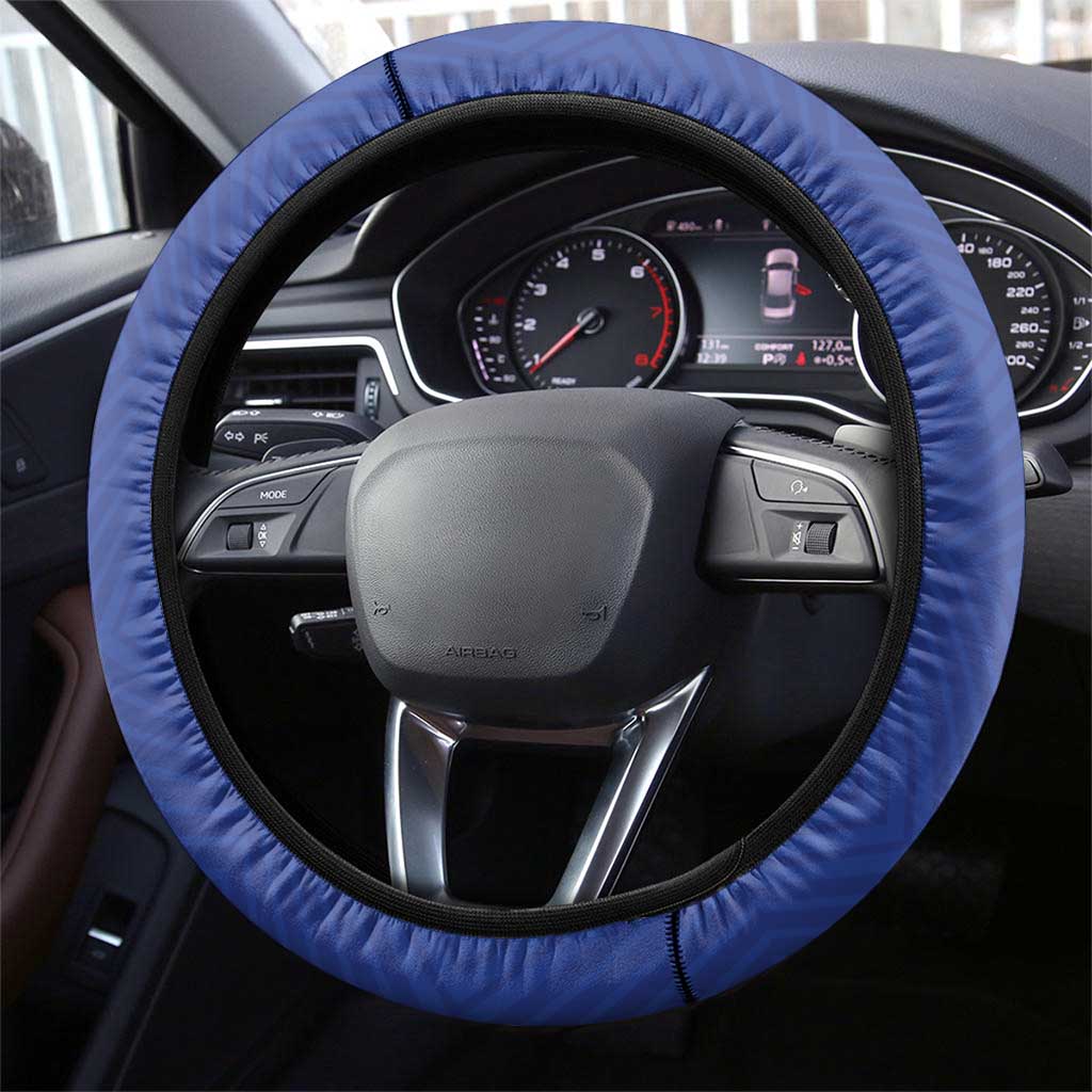 Afro Central African Republic Football Steering Wheel Cover Go Champions - African Pride