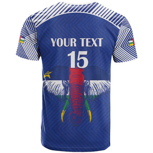 Afro Central African Republic Football Custom T shirt Go Champions - African Pride