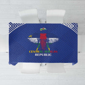 Afro Central African Republic Football Tablecloth Go Champions - African Pride