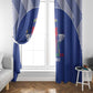 Afro Central African Republic Football Window Curtain Go Champions - African Pride