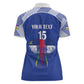 Afro Central African Republic Football Custom Women Polo Shirt Go Champions - African Pride