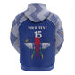 Afro Central African Republic Football Custom Zip Hoodie Go Champions - African Pride