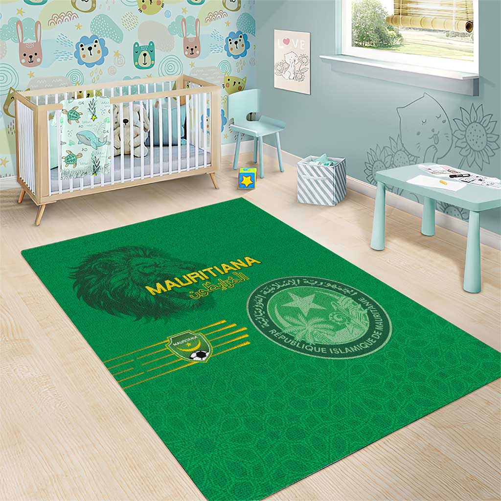 Afro Mauritania Football Area Rug Go Al-Murabitun - African Pride
