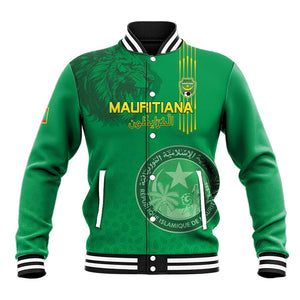 Afro Mauritania Football Custom Baseball Jacket Go Al-Murabitun - African Pride
