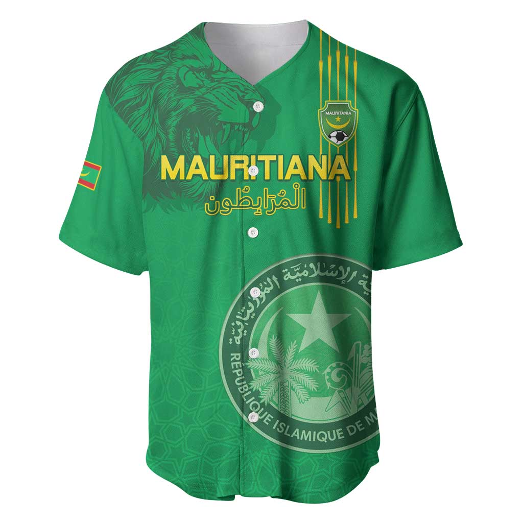 Afro Mauritania Football Custom Baseball Jersey Go Al-Murabitun - African Pride