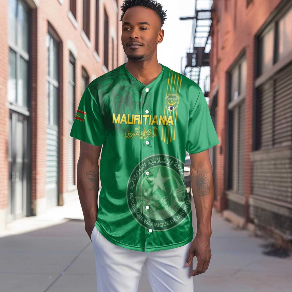 Afro Mauritania Football Custom Baseball Jersey Go Al-Murabitun - African Pride