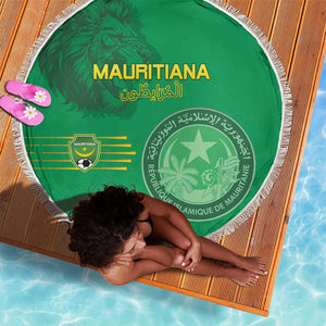 Afro Mauritania Football Beach Blanket Go Al-Murabitun - African Pride
