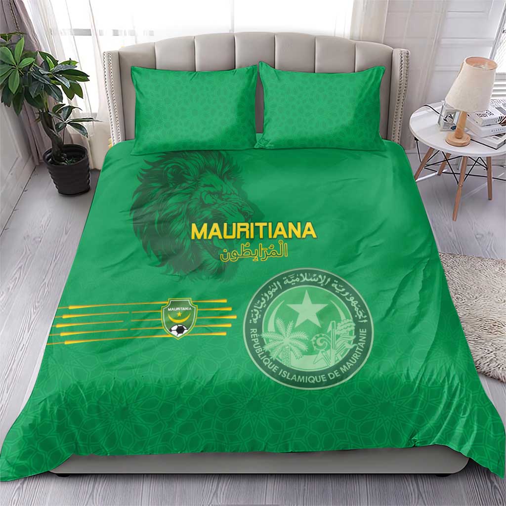 Afro Mauritania Football Bedding Set Go Al-Murabitun - African Pride
