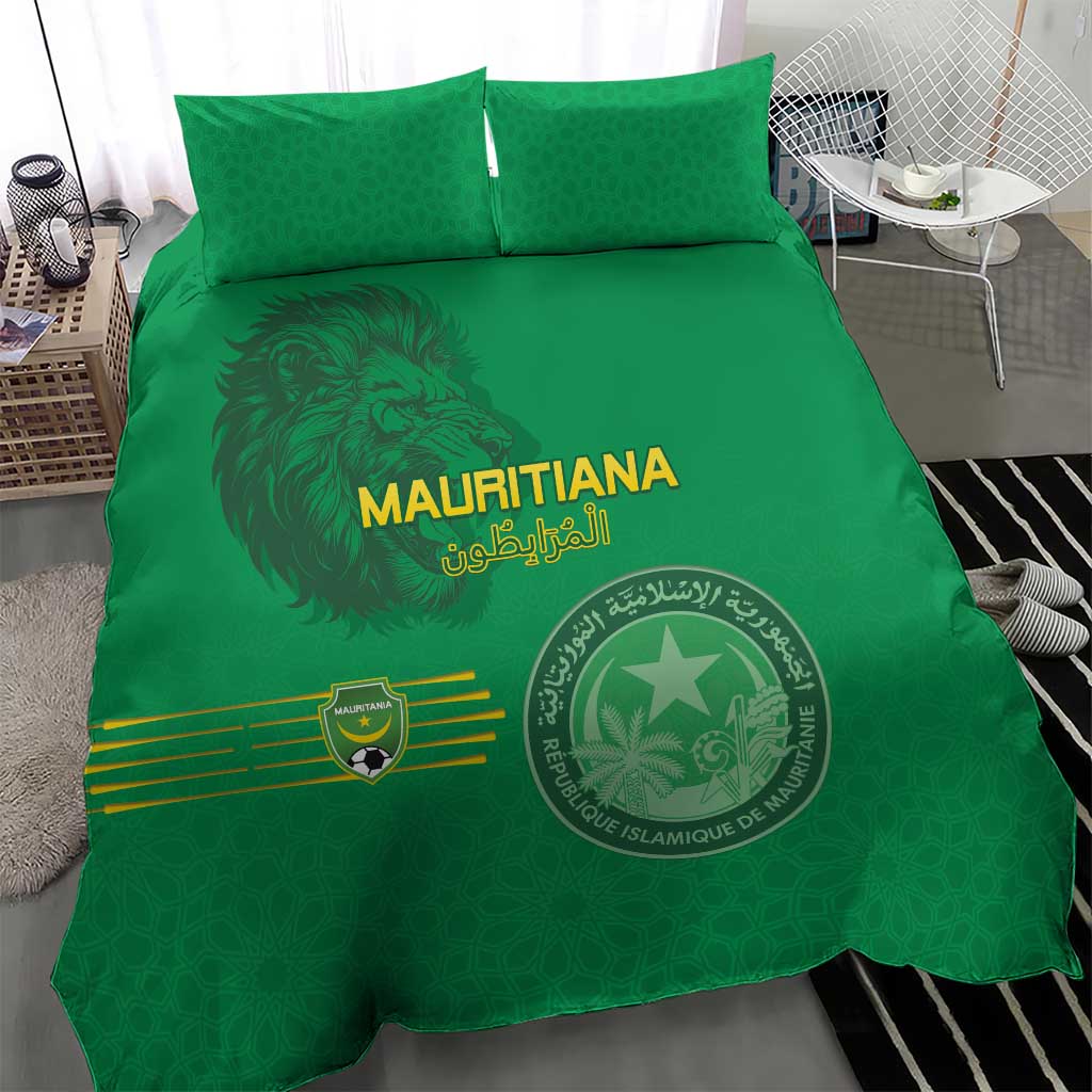 Afro Mauritania Football Bedding Set Go Al-Murabitun - African Pride