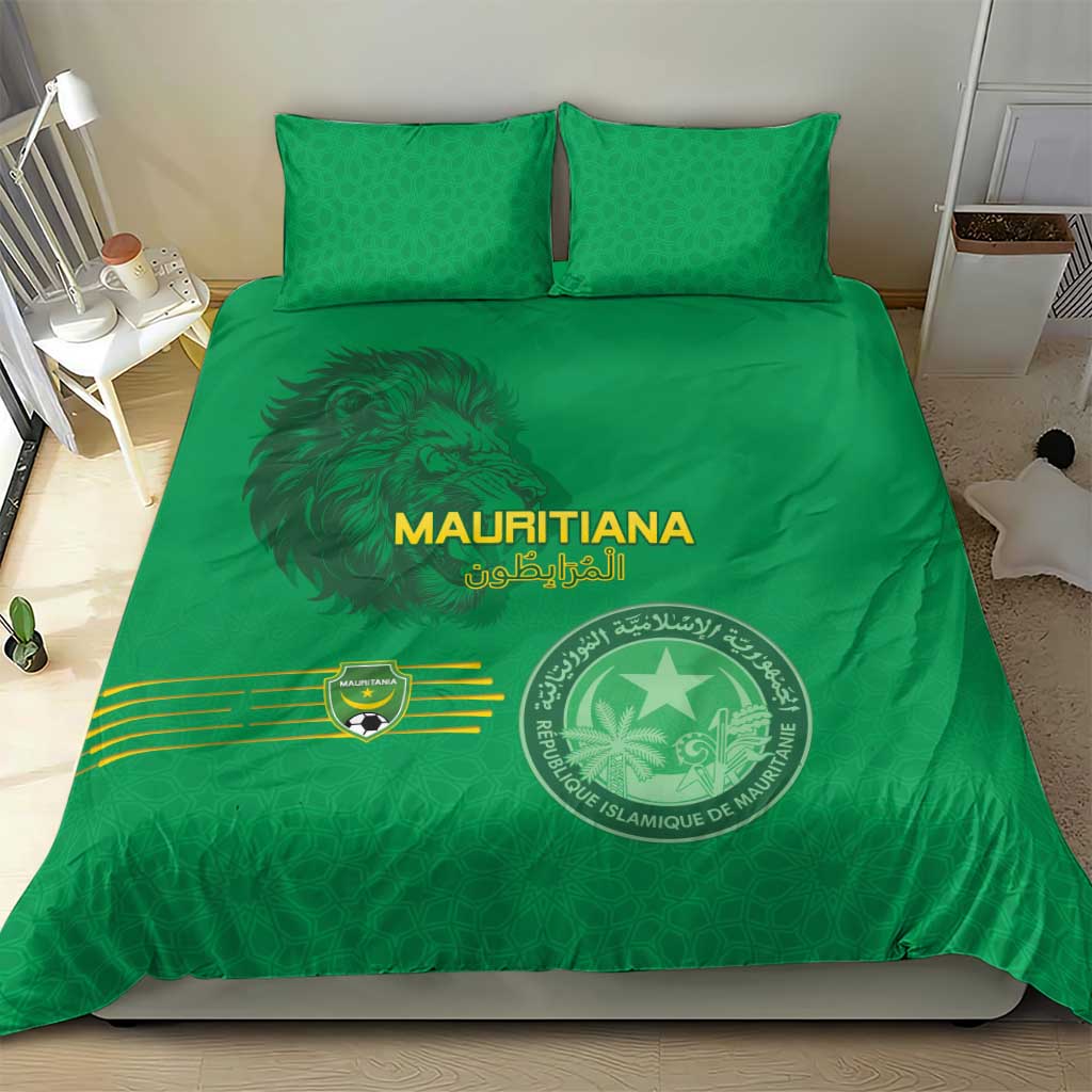 Afro Mauritania Football Bedding Set Go Al-Murabitun - African Pride