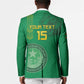 Custom Mauritania Football Blazer Coat Of Arms With Islamic Pattern