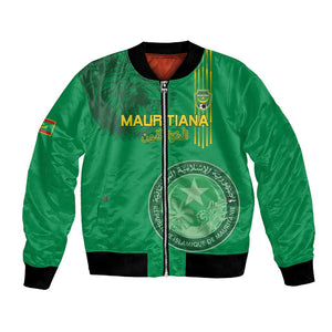Afro Mauritania Football Custom Bomber Jacket Go Al-Murabitun - African Pride