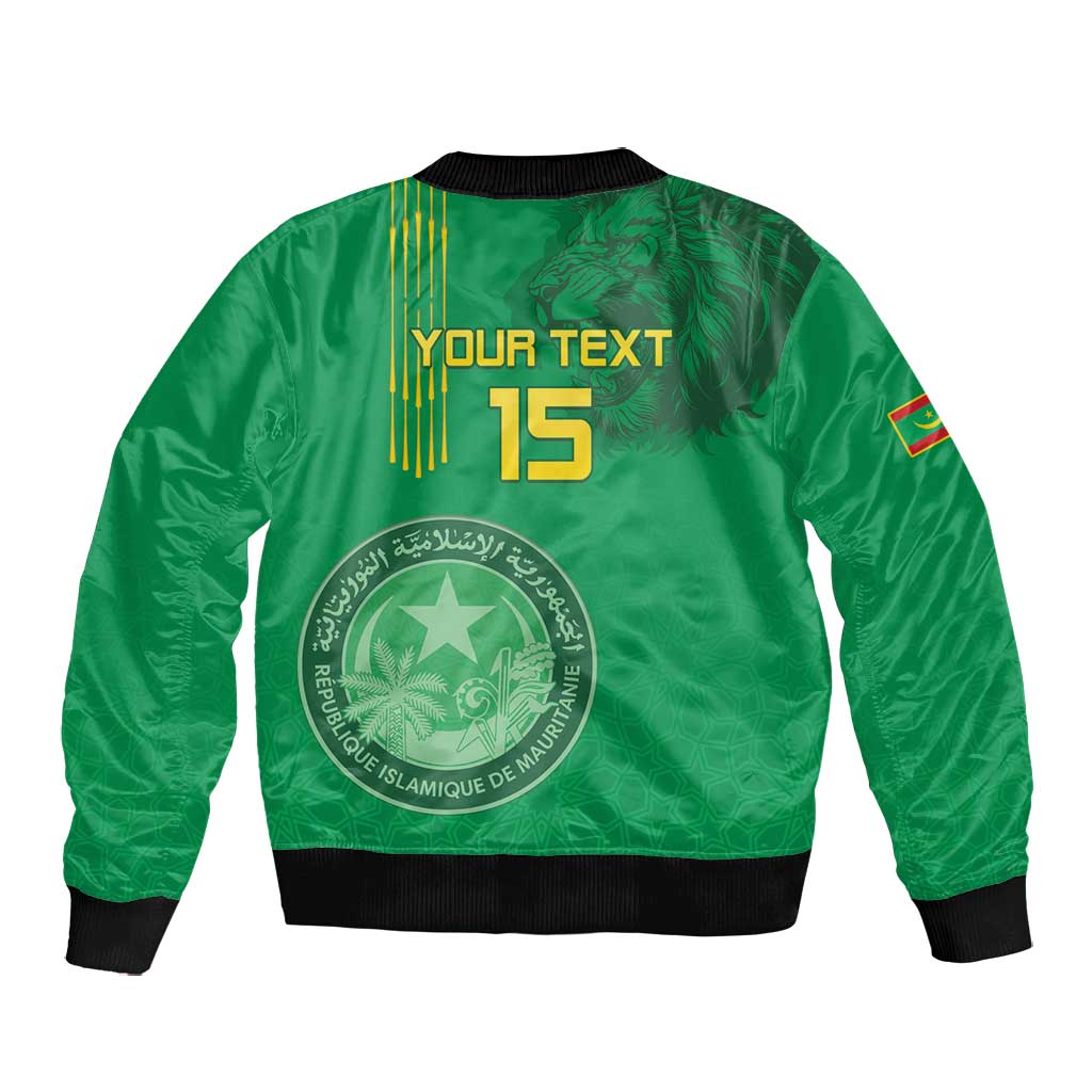 Afro Mauritania Football Custom Bomber Jacket Go Al-Murabitun - African Pride