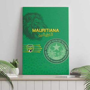 Afro Mauritania Football Canvas Wall Art Go Al-Murabitun - African Pride
