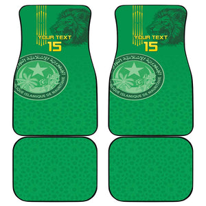 Afro Mauritania Football Custom Car Mats Go Al-Murabitun - African Pride